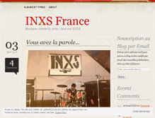 Tablet Screenshot of inxsfrance.com